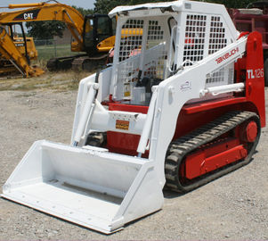 Καλή τιμή. Ανθεκτική διαδρομή 320 X86BCx48 αντιολισθητικών αλυσίδων αντικατάστασης λαστιχένια για το φορτωτή TL126 ταύρων ολισθήσεων TAKEUCHI με την ισχυρή εσωτερική δομή σε απευθείας σύνδεση