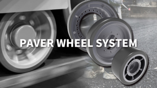 Τροχοί μεταφοράς επίστρωσης ασφάλτου, κινητήριοι τροχοί και τροχοί οδηγοί